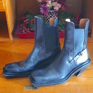 Zara Black Ankle Boots